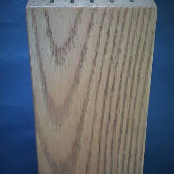 Cutco 5 Slot Space Saver Knife Wooden Block Organizer - Picture 10 of 10